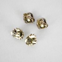 Marcasite Faux Pearl Clip on Earrings (3 of 3) Marcasite Faux Pearl Clip on Earrings (3 of 3)