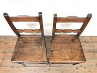 Pair of Country Bar Back Chairs (2 of 8) Pair of Country Bar Back Chairs (2 of 8)