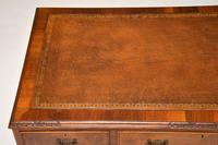 Antique Burr Walnut Leather Top Desk (9 of 10) Antique Burr Walnut Leather Top Desk (9 of 10)