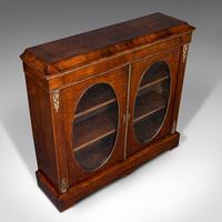 Antique Display Bookcase, English, Walnut, Boxwood, Empire, Cabinet, Regency (7 of 12) Antique Display Bookcase, English, Walnut, Boxwood, Empire, Cabinet, Regency (7 of 12)
