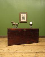 Large Antique Military Campaign Camphor Wood Chest, 19th Century Storage Chest (17 of 19) Large Antique Military Campaign Camphor Wood Chest, 19th Century Storage Chest (17 of 19)