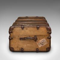 Large Antique Steamer Trunk, English, Cedar, Shipping Chest, Edwardian c.1910 (4 of 12) Large Antique Steamer Trunk, English, Cedar, Shipping Chest, Edwardian c.1910 (4 of 12)
