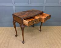 Serpentine Shaped Burr Walnut Side Table (11 of 15) Serpentine Shaped Burr Walnut Side Table (11 of 15)