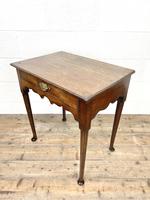 Small 18th Century Antique Oak Side Table (7 of 10) Small 18th Century Antique Oak Side Table (7 of 10)