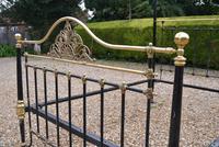 Antique King Size 5ft Half Tester Bedstead by R W Winfield. Bed Restored in your Colour (16 of 19) Antique King Size 5ft Half Tester Bedstead by R W Winfield. Bed Restored in your Colour (16 of 19)