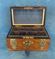 Victorian Brassbound Burr Walnut Stationary Box (9 of 11) Victorian Brassbound Burr Walnut Stationary Box (9 of 11)