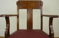Attractive Arts & Crafts Oak Library Chair (5 of 14) Attractive Arts & Crafts Oak Library Chair (5 of 14)