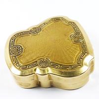 Karess Woodworth Antique Compact Mirror