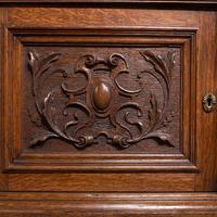 Large Antique Dresser Base, Scottish, Oak, Buffet, Server, Late Victorian, 1880 (11 of 12) Large Antique Dresser Base, Scottish, Oak, Buffet, Server, Late Victorian, 1880 (11 of 12)