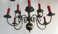 Vintage French Large 12 Arm Flemish Chandelier (11 of 12) Vintage French Large 12 Arm Flemish Chandelier (11 of 12)