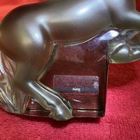 Lalique "Kazak" Rearing Horse Sculpture Modelled in Charcoal Clear & Frosted Glass (5 of 7) Lalique "Kazak" Rearing Horse Sculpture Modelled in Charcoal Clear & Frosted Glass (5 of 7)