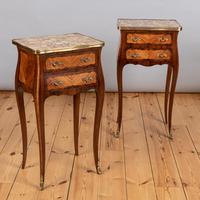Pair of French Walnut & Kingwood Bedside Cabinets (8 of 8) Pair of French Walnut & Kingwood Bedside Cabinets (8 of 8)