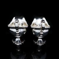 Pair of Georgian Solid Silver Pedestal Sauce Boats - William Collins 1774 (20 of 24) Pair of Georgian Solid Silver Pedestal Sauce Boats - William Collins 1774 (20 of 24)
