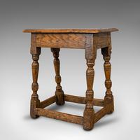 Small Antique Joint Stool, Oak, Seat, Side Table, Jacobean Revival, Victorian (8 of 11) Small Antique Joint Stool, Oak, Seat, Side Table, Jacobean Revival, Victorian (8 of 11)