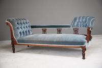 Victorian Upholstered Button Back Chaise Longue (11 of 11) Victorian Upholstered Button Back Chaise Longue (11 of 11)