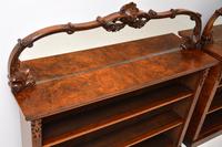 Pair of Antique Victorian Burr Walnut Mirrored Bookcases (13 of 13) Pair of Antique Victorian Burr Walnut Mirrored Bookcases (13 of 13)