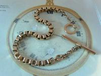Antique Pocket Watch Chain 1890s Victorian 10ct Rose Gold Filled Albert With Key T Bar (3 of 12) Antique Pocket Watch Chain 1890s Victorian 10ct Rose Gold Filled Albert With Key T Bar (3 of 12)