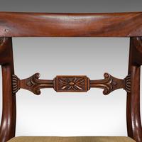 Antique Elbow Chair, English, Mahogany, Carver, Drop-in Seat, Regency c.1820 (10 of 12) Antique Elbow Chair, English, Mahogany, Carver, Drop-in Seat, Regency c.1820 (10 of 12)