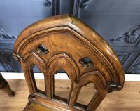 Pair of Victorian Gothic Style Hall Chairs (12 of 13) Pair of Victorian Gothic Style Hall Chairs (12 of 13)