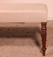 19th Century English Mahogany Bench (6 of 8) 19th Century English Mahogany Bench (6 of 8)