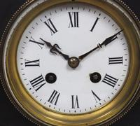 Antique French Slate Mantel Clock 8-Day Striking Mantle Clock with Red Marble & Gilt Decoration (4 of 9) Antique French Slate Mantel Clock 8-Day Striking Mantle Clock with Red Marble & Gilt Decoration (4 of 9)