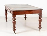 Large Victorian Mahogany Writing Table (8 of 10) Large Victorian Mahogany Writing Table (8 of 10)