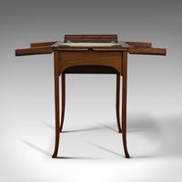 Antique Writing Desk, English, Mahogany, Side, Correspondence Table, Edwardian (4 of 12) Antique Writing Desk, English, Mahogany, Side, Correspondence Table, Edwardian (4 of 12)