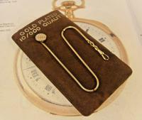 Vintage Pocket Watch Chain 1970s 12ct Gold Plated with Ornate Button Fob Nos (3 of 11) Vintage Pocket Watch Chain 1970s 12ct Gold Plated with Ornate Button Fob Nos (3 of 11)