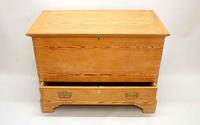Georgian pine mule chest dated 1816 (12 of 12) Georgian pine mule chest dated 1816 (12 of 12)