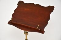 Antique Victorian Mahogany & Brass Reading or Music Stand (8 of 12) Antique Victorian Mahogany & Brass Reading or Music Stand (8 of 12)