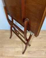 Antique Mahogany Folding Games Coaching Table (4 of 10) Antique Mahogany Folding Games Coaching Table (4 of 10)
