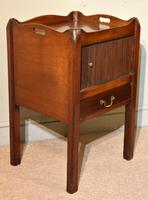 18th Century Mahogany Commode Bedside Cabinet (5 of 5) 18th Century Mahogany Commode Bedside Cabinet (5 of 5)