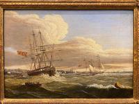 Beautifully Painted George III Period Oil Painting on Panel of a Marine Scene (2 of 5) Beautifully Painted George III Period Oil Painting on Panel of a Marine Scene (2 of 5)