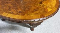 Burr Walnut Oval Coffee Table (6 of 6) Burr Walnut Oval Coffee Table (6 of 6)