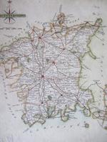 Late 18th Century Map of Worcestershire by John Cary (2 of 2) Late 18th Century Map of Worcestershire by John Cary (2 of 2)