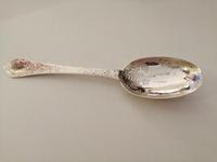 Fine Quality Pair of Georgian Silver Trifid Spoons (2 of 6) Fine Quality Pair of Georgian Silver Trifid Spoons (2 of 6)