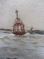 Watercolour Seascape Off Maplin Sands Listed Artist William Henry Pearson (8 of 10) Watercolour Seascape Off Maplin Sands Listed Artist William Henry Pearson (8 of 10)