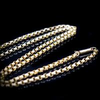 Antique Amethyst & Pearl Lavalier 9ct 9K Gold Pendant Brooch & Chain Necklace (5 of 9) Antique Amethyst & Pearl Lavalier 9ct 9K Gold Pendant Brooch & Chain Necklace (5 of 9)