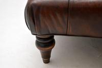 Antique Victorian Style Deep Buttoned Leather Stool (5 of 8) Antique Victorian Style Deep Buttoned Leather Stool (5 of 8)