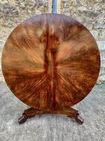 Exceptional Quality Regency Flame Mahogany Centre Table (2 of 10) Exceptional Quality Regency Flame Mahogany Centre Table (2 of 10)