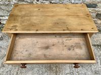 Antique Pine Side Table with Drawer (10 of 14) Antique Pine Side Table with Drawer (10 of 14)