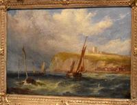 Coastal scene oil painting by Joseph W Yarnold (2 of 6) Coastal scene oil painting by Joseph W Yarnold (2 of 6)