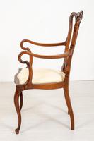 Pretty Mahogany Open Carver Chair (2 of 8) Pretty Mahogany Open Carver Chair (2 of 8)