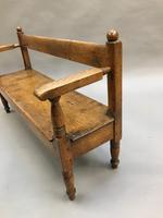 19th Century Childrens Oak Hall Bench (8 of 9) 19th Century Childrens Oak Hall Bench (8 of 9)