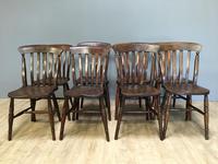 Harlequin or Near Matched Set of 8 Kitchen Chairs (2 of 7) Harlequin or Near Matched Set of 8 Kitchen Chairs (2 of 7)