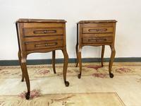 Vintage French Pair of Louis Style Bedsides Tables Oak Cabinets (5 of 12) Vintage French Pair of Louis Style Bedsides Tables Oak Cabinets (5 of 12)