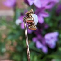 Antique Victorian Gold Opal Heart & Diamond Cased Stick Pin (2 of 9) Antique Victorian Gold Opal Heart & Diamond Cased Stick Pin (2 of 9)