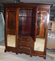 Large Art Nouveaux Mahogany Compactum Wardrobe (2 of 6) Large Art Nouveaux Mahogany Compactum Wardrobe (2 of 6)