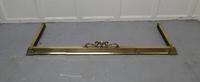 Another Large Victorian Art Nouveau Brass Fender (2 of 5) Another Large Victorian Art Nouveau Brass Fender (2 of 5)