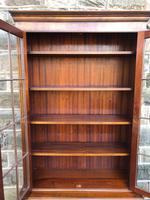 Burr Walnut Library Bookcase by Maple (10 of 10) Burr Walnut Library Bookcase by Maple (10 of 10)